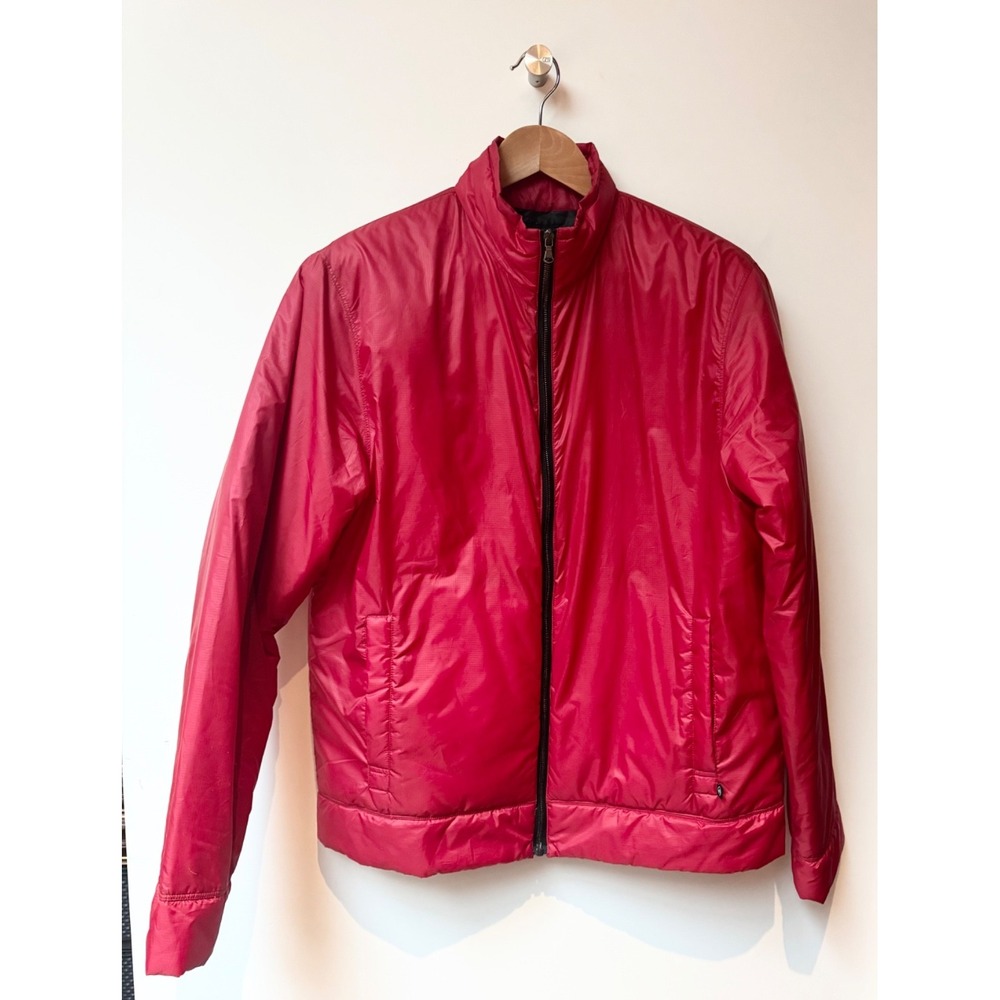 Aether Men's Eco Space Insulated Jacket Red Primaloft Full Zip Size 3 Large‎